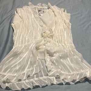 Ruffle and cami style top set